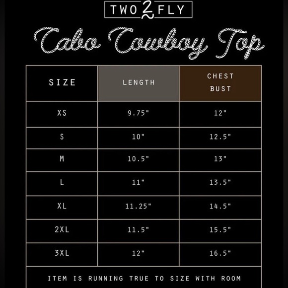 Two Fly CABO COWBOY YEEHAW TOP Studded Swim Top | NEW/NWT!! 🖤🕶️☀️🤠 - Picture 11 of 15
